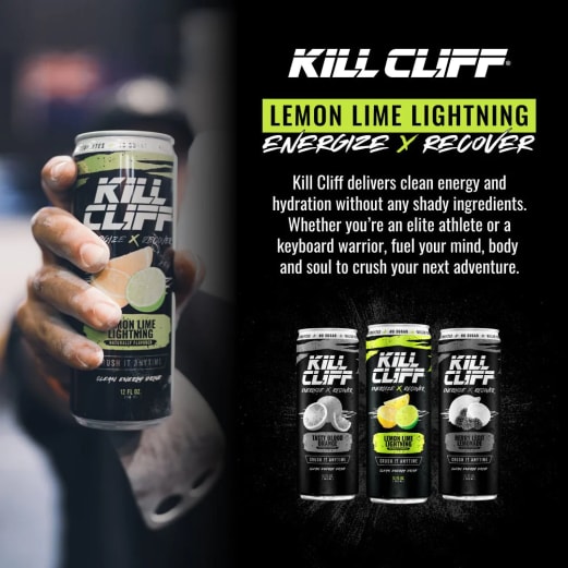 Kill Cliff Energy X Recover - Lemon Lime Lightning | Rogue Fitness